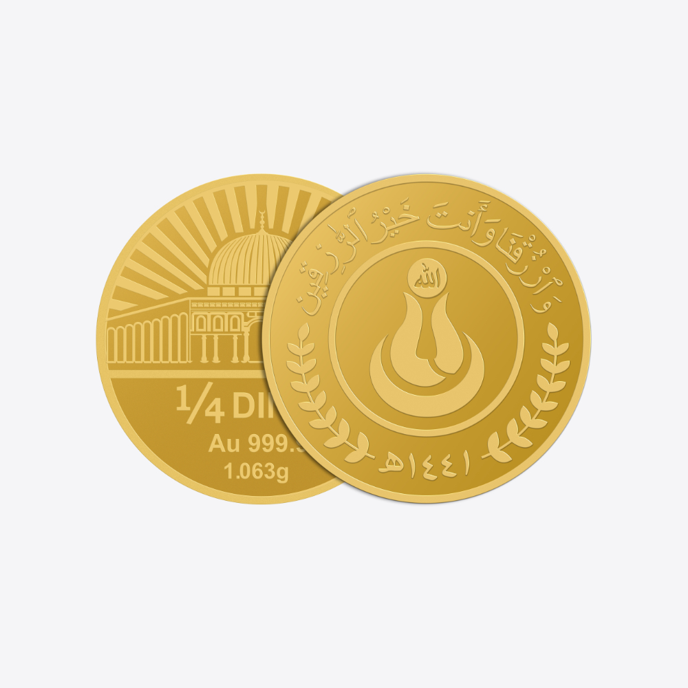 1⁄4 Dinar KR