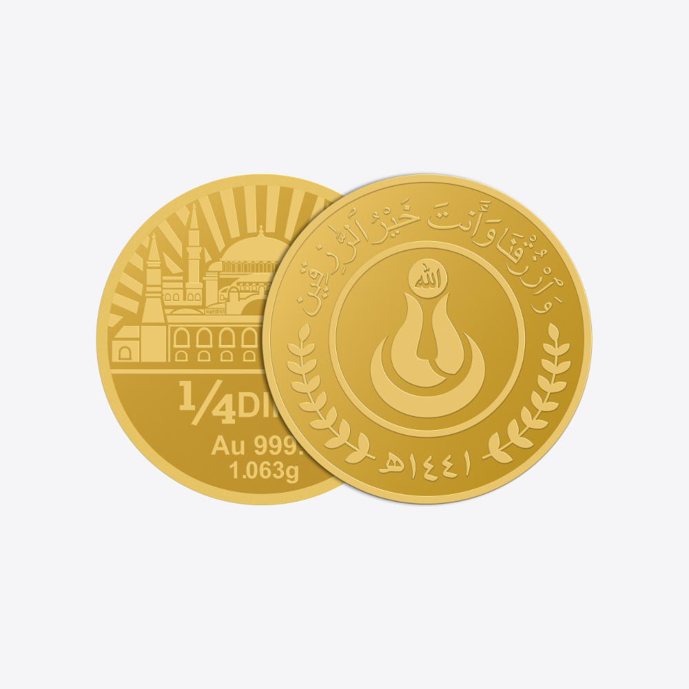 1⁄4 Dinar KR